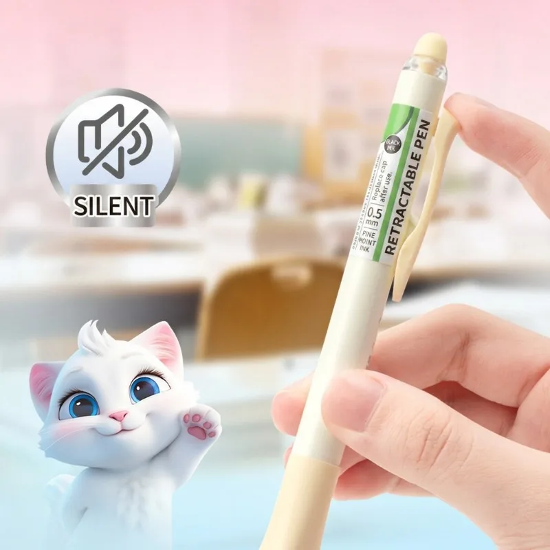 قلم جل حراري قابل للمسح من AiH - مراجعة Retractable Eraser Pen Click وسعره